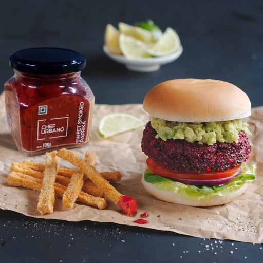 Guilt Free Smoked Paprika Quinoa Burger