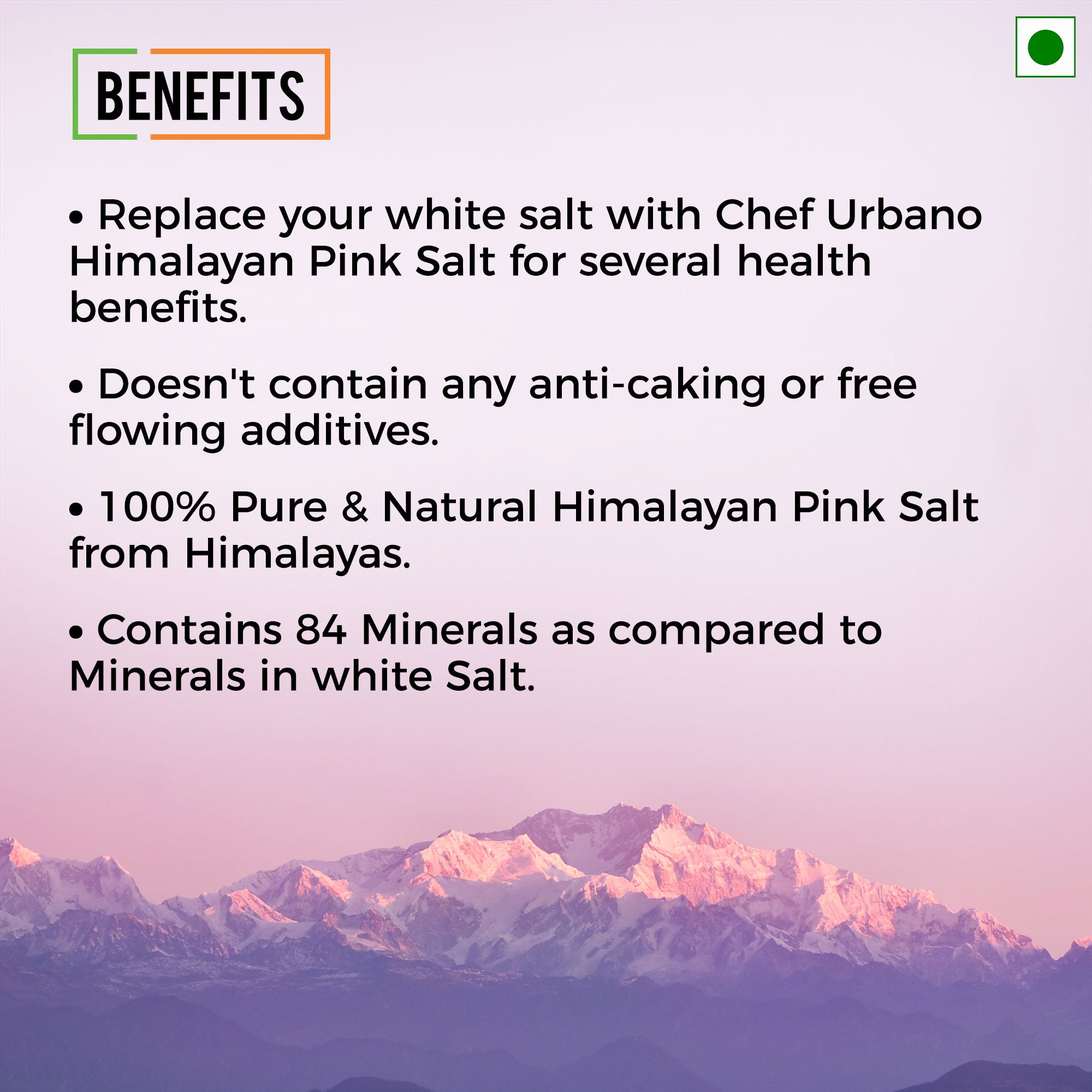 Chef Urbano Himalayan Pink Salt 200 Gms