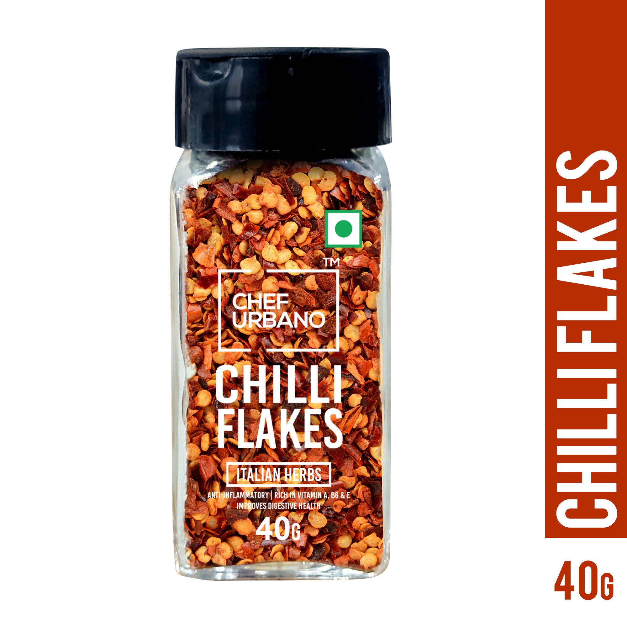 Chef Urbano Chilli Flakes Sprinkler 40g