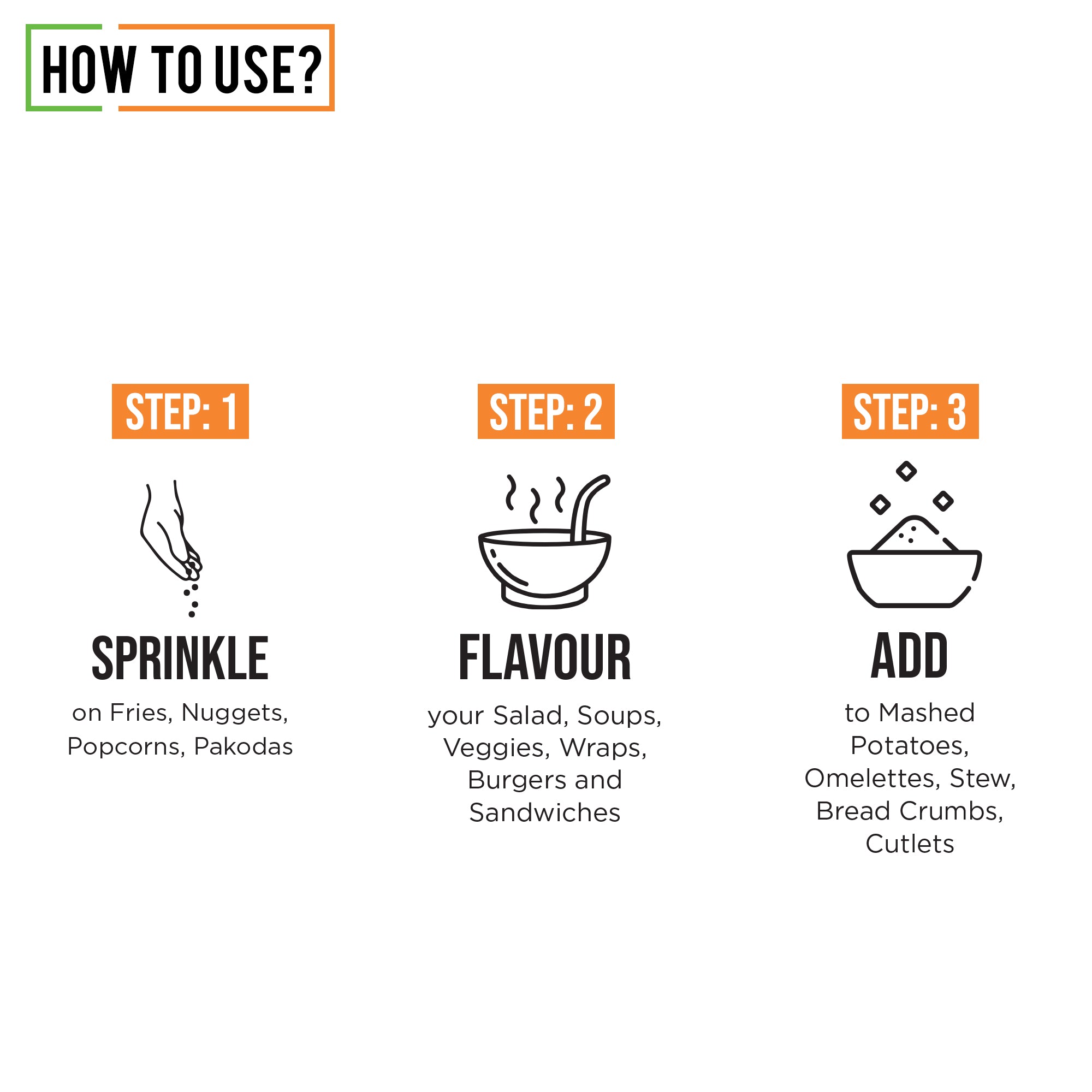 Chef Urbano French Fries Seasoning Sprinkler 50g
