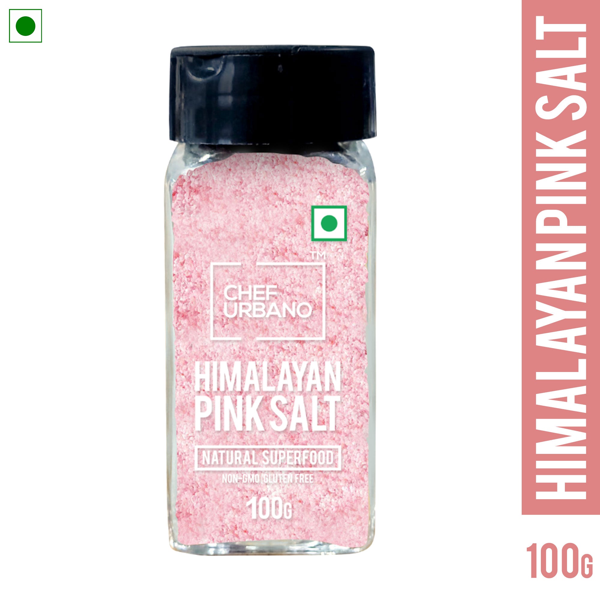Chef Urbano Himalayan Pink Salt Sprinkler 100 Gms