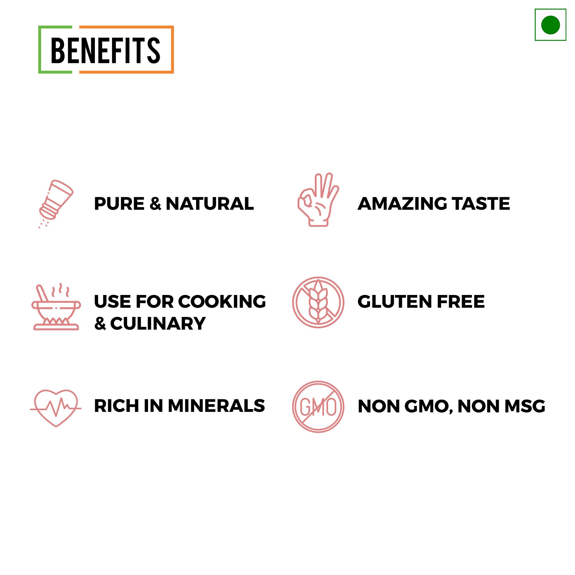 Chef Urbano Himalayan Pink Salt Sprinkler 100 Gms