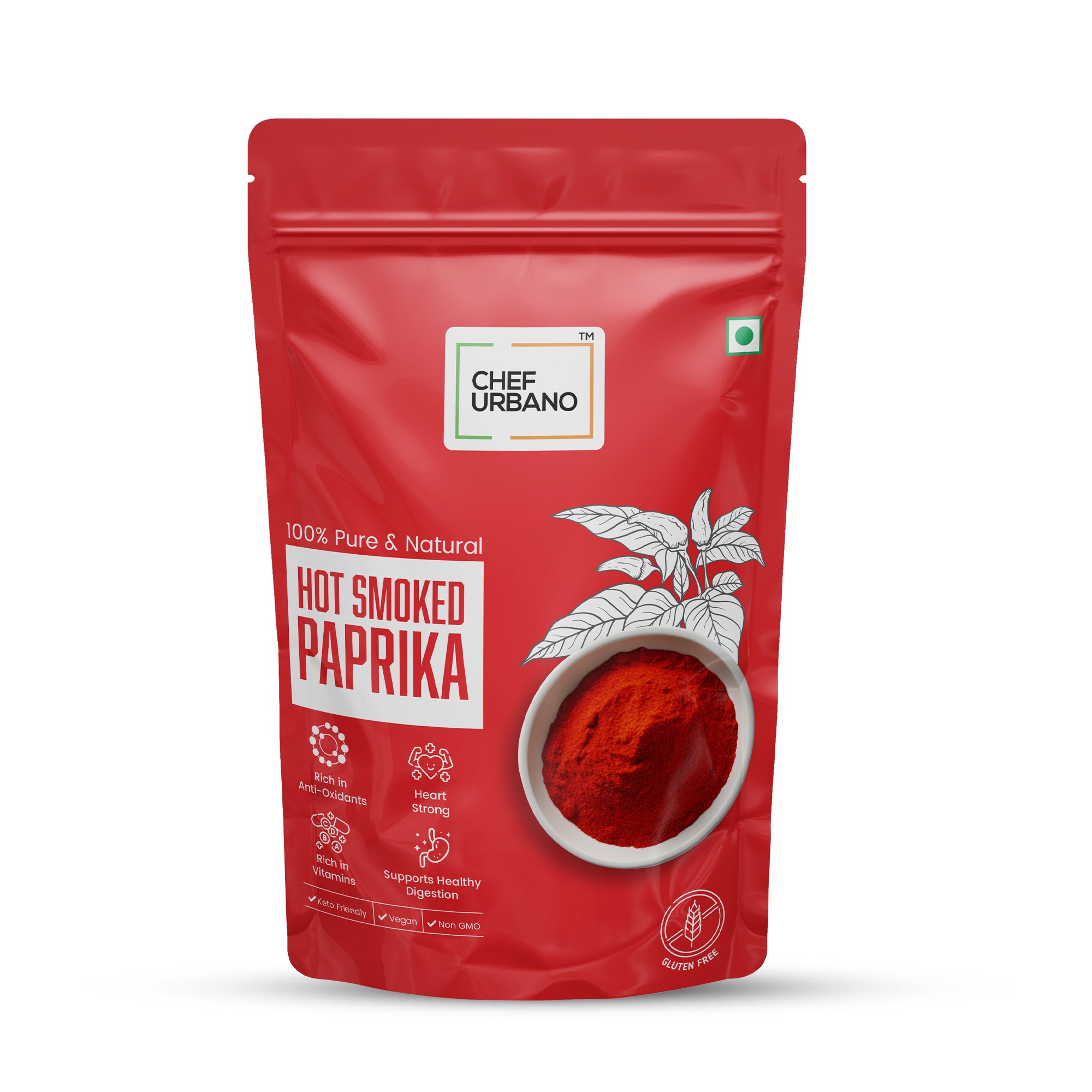 Chef Urbano Smoked Paprika Hot 250 Gms
