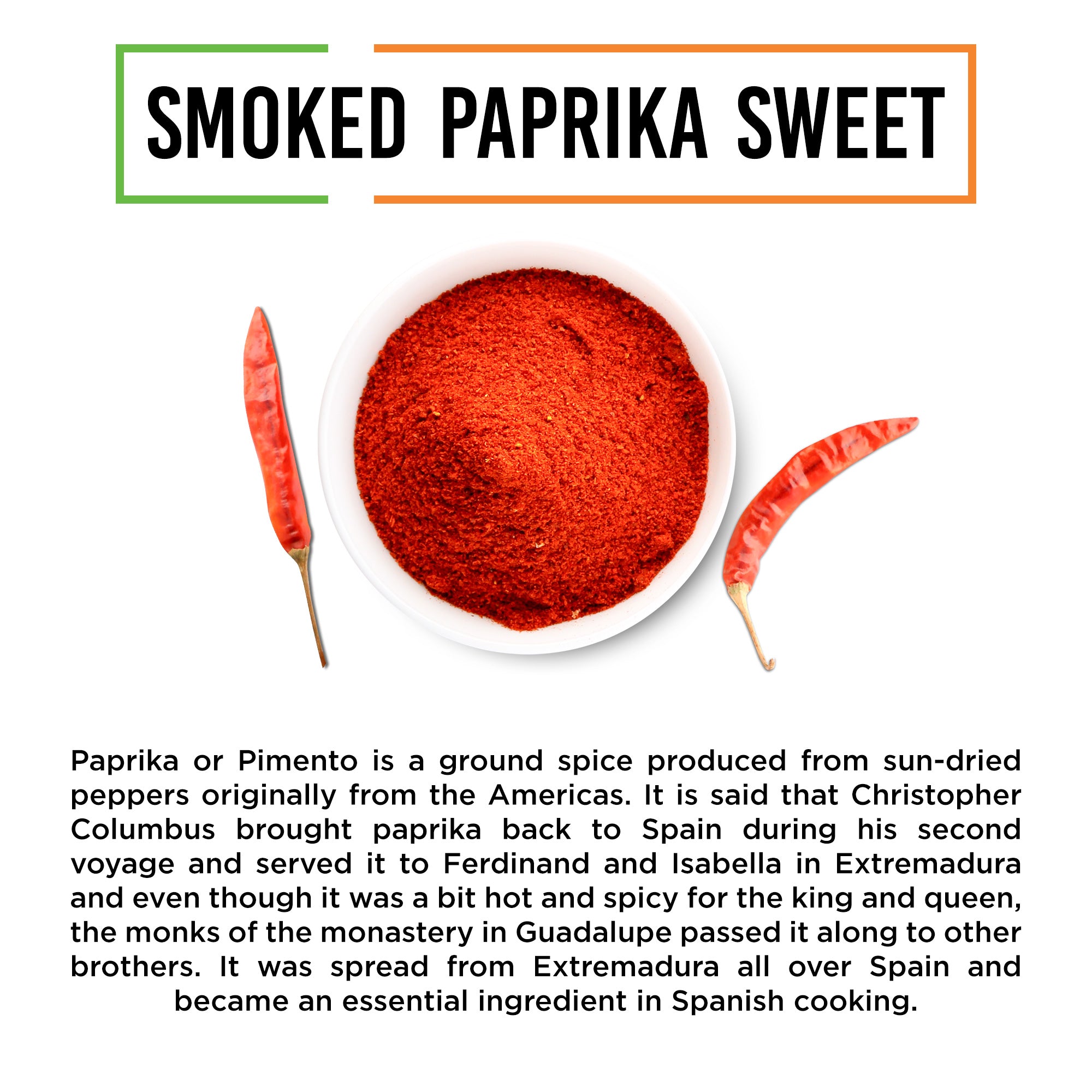 Chef Urbano Smoked Paprika Sweet 100 Gms