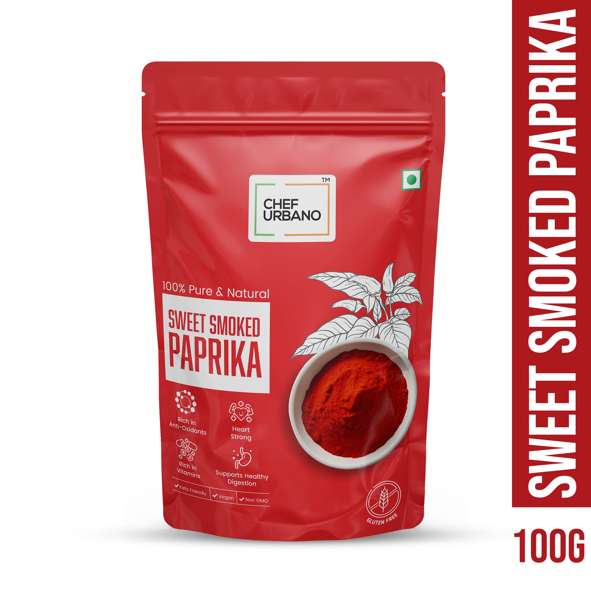Chef Urbano Smoked Paprika Sweet 250 Gms