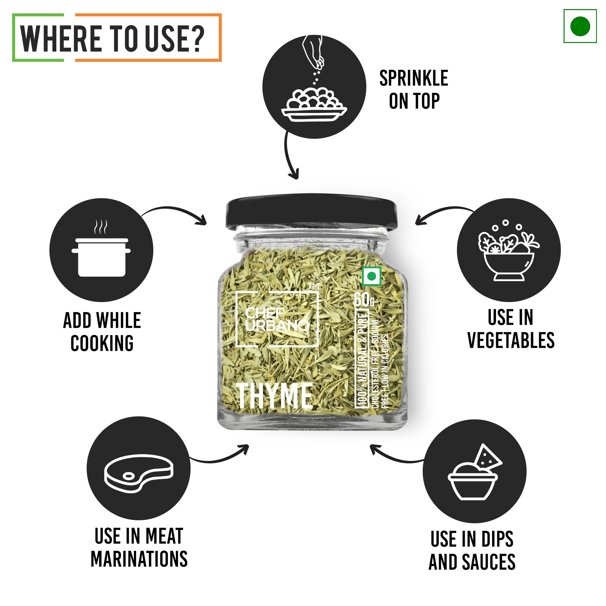 Chef Urbano Thyme 60g