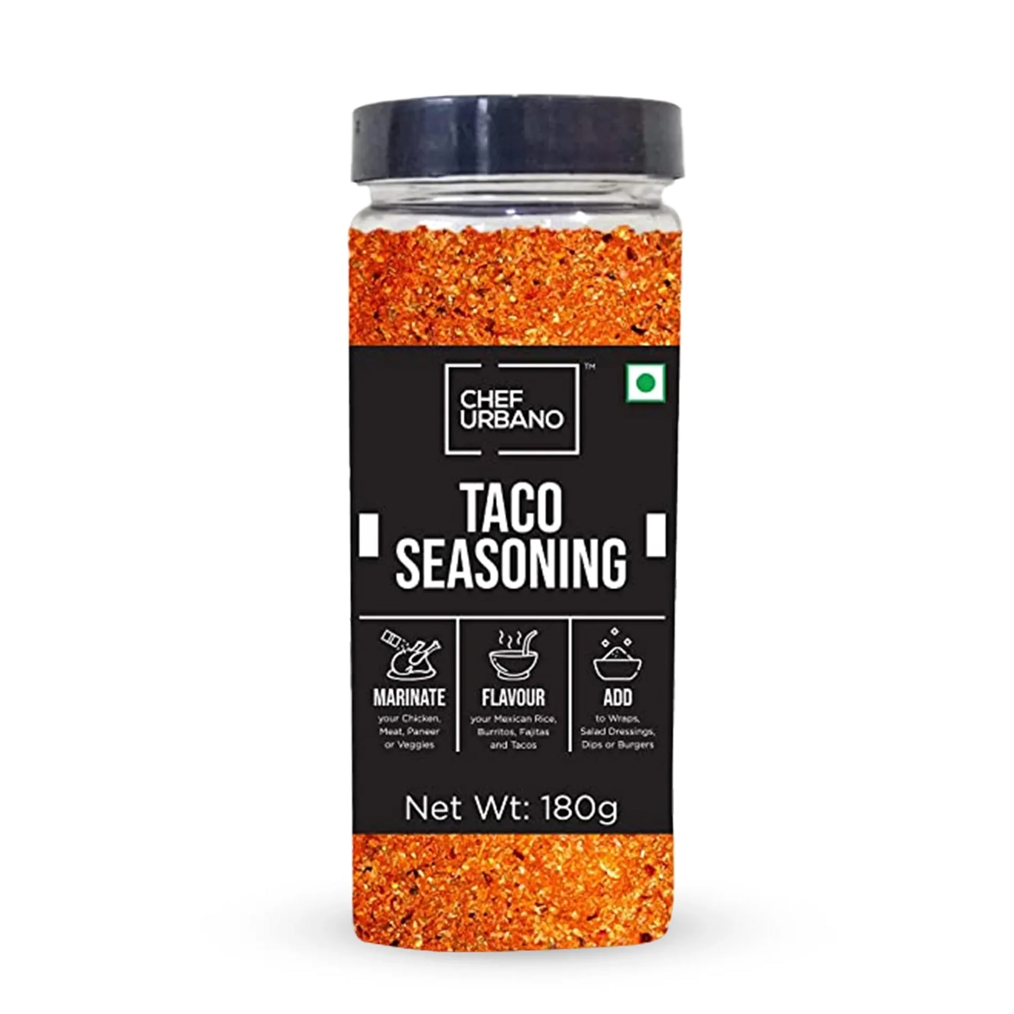 Chef Urbano Spice Mix Taco Seasoning 180 Gms