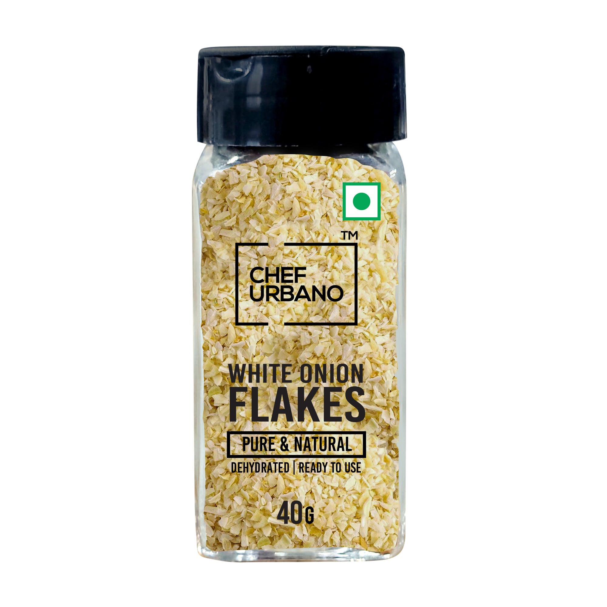 Chef Urbano White Onion Flakes Sprinkler 40g