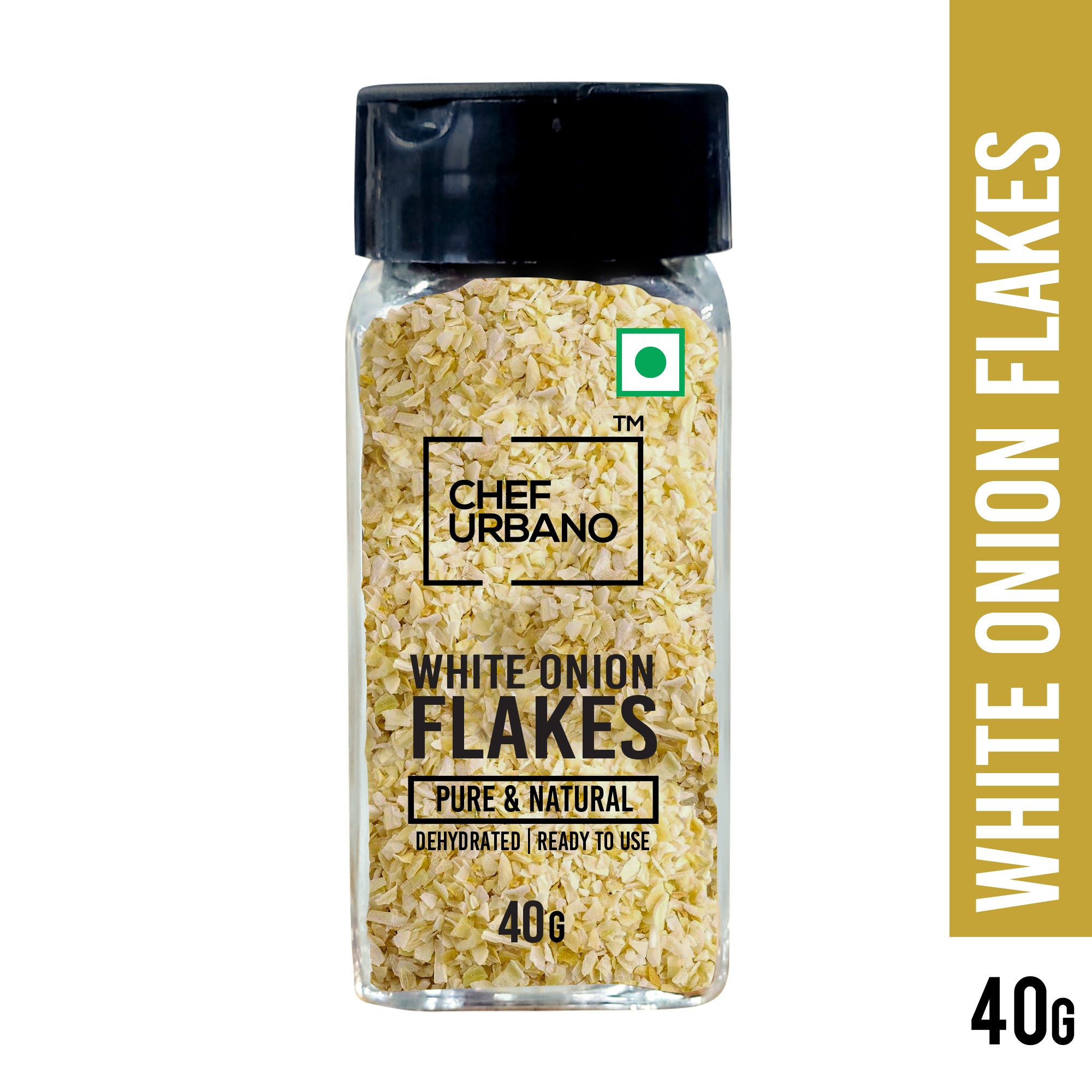 Chef Urbano White Onion Flakes Sprinkler 40g
